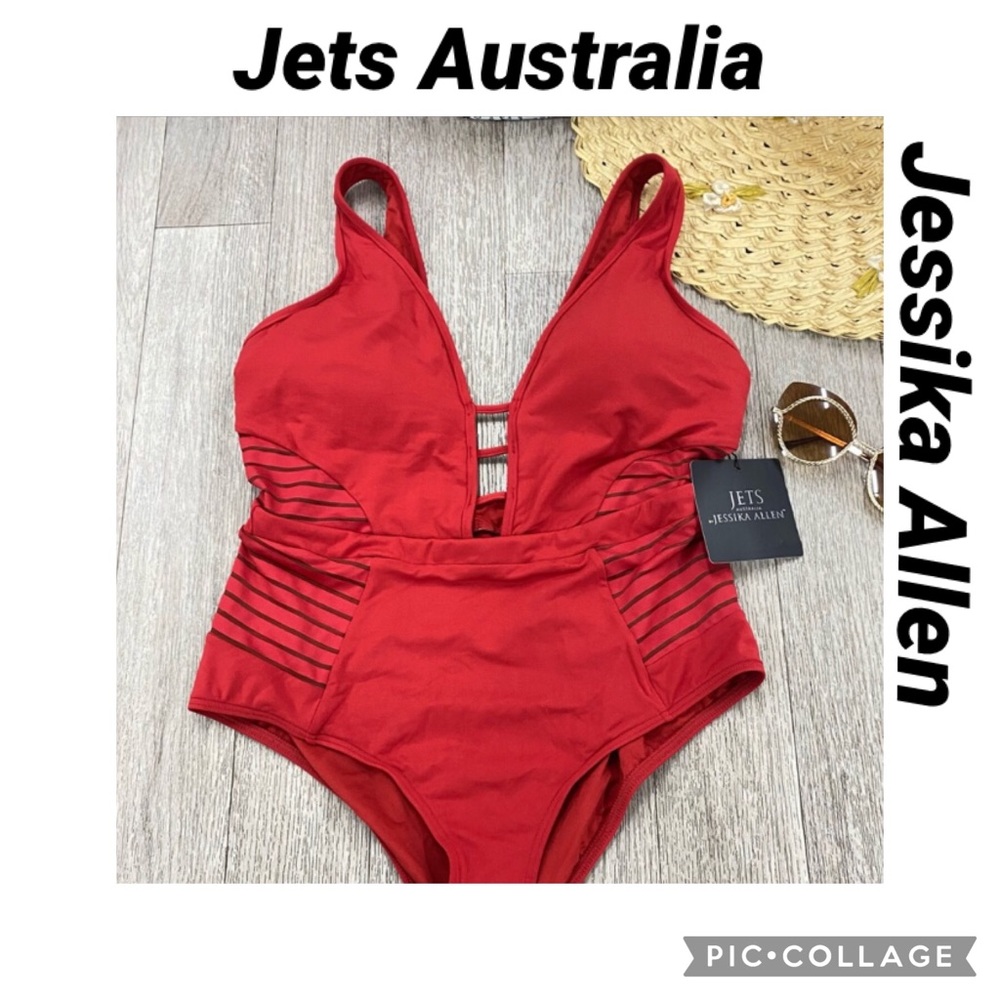 Jets Australia by Jessika Allen one piece swimsuit